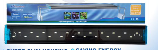 Rampe LED Extra-Plate DEEBOW Dee-D143 (10W / 60-80cm)