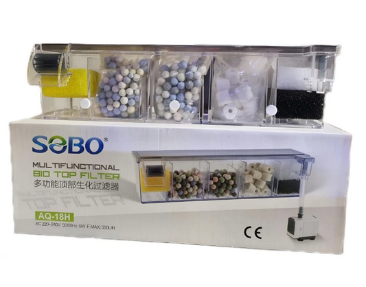 Filtre Supérieur SOBO Multifonction AQ-17H (Bio Top Filter)