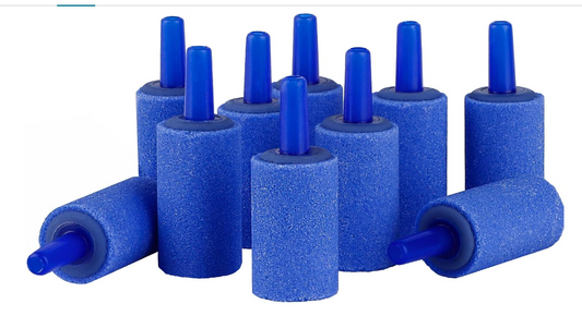 🫧 Diffuseur d'Air Bleu pour Aquarium - Pierre à Bulles