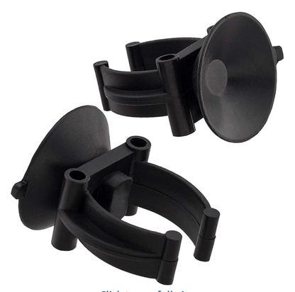Ventouses de Fixation Noires pour Aquarium -